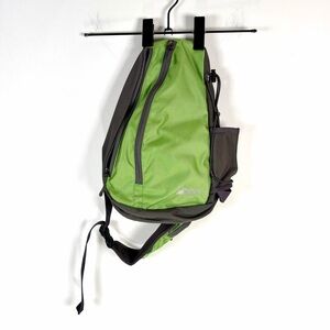 MEC Green and Gray Sling Backpack